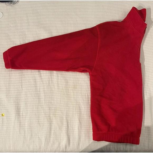 Starter Black Label Red Kansas City Chiefs 1/4in Zip Neck Jacket Adults Size XL - Picture 5 of 7